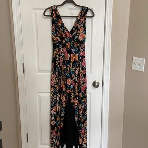 Soma long dress with flowers